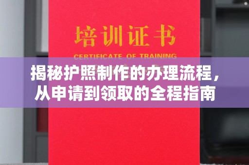 沿河揭秘护照制作的办理流程，从申请到领取的全程指南