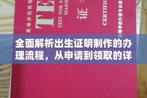 沿河全面解析出生证明制作的办理流程，从申请到领取的详细指南